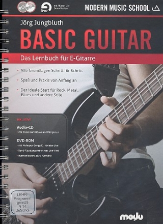 Basic Guitar (+ CD und DVD-ROM) - f�r E-Gitarre