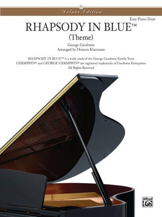 Rhapsody in Blue Easy piano duet (Theme)