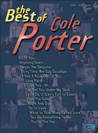 The Best of Cole Porter: Songbook piano/vocal/guitar