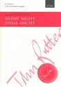 Silent Night for mixed chorus a cappella score (en/dt)