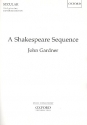 A Shakespeare Sequence for female chorus and piano 4 hands (percussion ad lib) vocal score