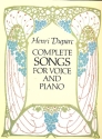 Complete songs for voice and piano (fr)