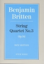 String Quartet no.3 op.94 Study score