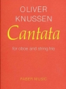 Cantata for oboe, violin, viola and cello score