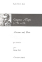 Miserere mei deus fr 9 Stimmen a cappella   Partitur (Chorstimmen als Klaviersatz)