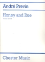 Honey and Rue for Soprano and Orchestra Vocal Score