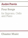 4 Songs for soprano, cello and piano (engl)