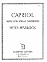 Capriol Suite for string orchestra score