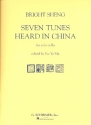 7 Tunes heard in China for cello solo