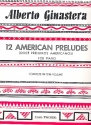 12 American Preludes for piano