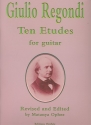 10 Etudes for guitar