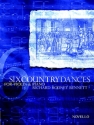 6 Country Dances for violin and piano