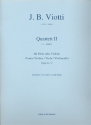 Quartett c-Moll op.22,2  fr Flte (Vl) und Streichtrio Partitur und Stimmen