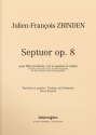 Septett op.8 fr Flte, Klarinette, Horn und Streich- quartett, Partitur und Stimmen (1948)