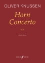 Konzert op.28 fr Horn und Orchester Study score