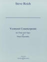 Vermont Counterpoint for flute and tape or flute ensemble