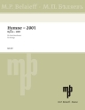Hymne 2001 fr Streichorchester Partitur