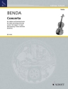 Concerto G-Dur fr Violine und Streichorchester Klavierauszug mit Solostimme