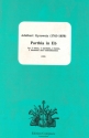 Parthia in Es fr 2 Oboen, 2 Klarinetten, 2 Hrner, 2 Fagotte und Kontrafagott Partitur und Stimmen