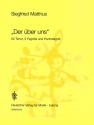 Der ber uns (1994) fr Tenor solo, 3 Fagotte und Kontrafagott Partitur und Stimmen
