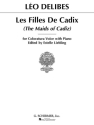 Les Filles de Cadiz for voice and piano (en/fr)