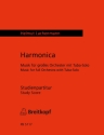 Harmonica fr Tuba und Orchester Studienpartitur