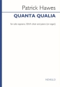 Quanta qualia for soprano, female chorus and piano (organ) score