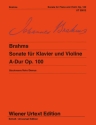 Sonate A-Dur op.100 fr Violine und Klavier