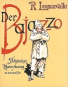 Der Bajazzo Drama in 2 Akten und einem Prolog Klavierauszug (dt)