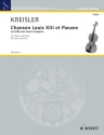 Chanson Louis XIII. et Pavane Nr. 1 fr Violine und Klavier
