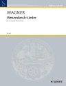 Wesendoncklieder 5 Gedichte fr hohe Frauenstimme und Klavier (dt)