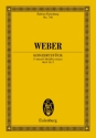 Konzertstck f-Moll op.79 WeVN17 fr Klavier und Orchester Studienpartitur