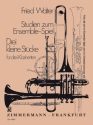 Studien zum Ensemblespiel Band 1 fr 3 Klarinetten Partitur und Stimmen