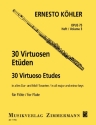 30 Vituosen-Etden in allen Dur- und Molltonarten  op.75 Band 3 fr Flte