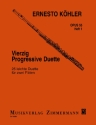 40 progressive Duette op.55 Band 1 fr 2 Flten Spielpartitur