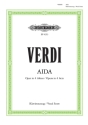 Aida Oper in 4 Akten Klavierauszug (it/dt)