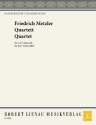 Quartett fr 4 Violoncelli Partitur und Stimmen