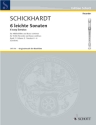6 leichte Sonaten Band 2 (Nr.4-6) fr Altblockflte und Bc
