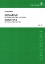 Sonatine fr Violine (ob) und Klavier