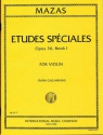 Etudes speciales op.36,1 for violin