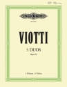 Duos op.29 fr 2 Violinen Stimmen
