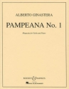 Pampeana Nr.1 op. 16 fr Violine und Klavier