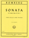 Sonata C major op.43,2 for cello and piano