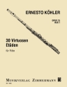 30 Virtuosen-Etden in allen Dur- und Moll-Tonarten op.75 Band 1 fr Flte