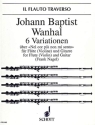 6 Variationen op. 42 fr Flte (Violine) und Gitarre