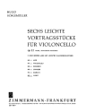 6 leichte Vortragsstcke op.12 Band 6 (Nr.6) fr Violoncello und Klavier