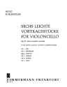 6 leichte Vortragsstcke op.12,3 - Scherzo fr Violoncello und Klavier
