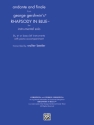 Rhapsody in Blue Andante and finale for Bb, Eb or bass clef instrument and piano   score and 3 parts