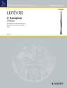 Zwei Sonaten fr Klarinette (Flte, Oboe) und Basso continuo