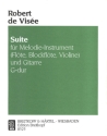 Suite G-Dur fr Melodieinstrument und Bc (Gitarre)
